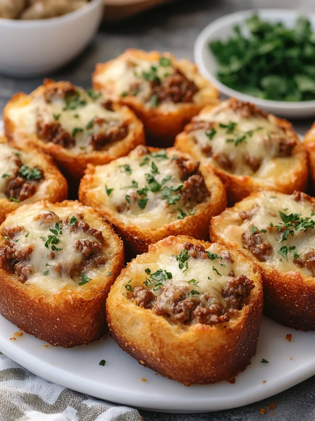 Sizzling Beef Garlic Bread Bites for Cozy Nights In 2 Beef Garlic Bread Bites