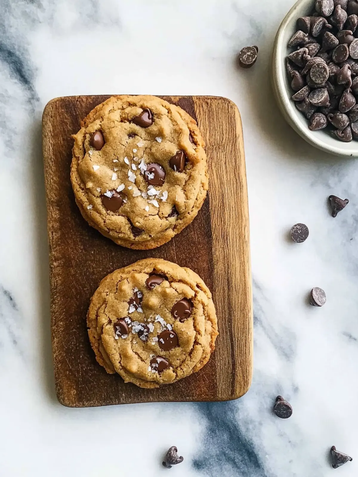 Chickpea Chocolate Chip Cookies