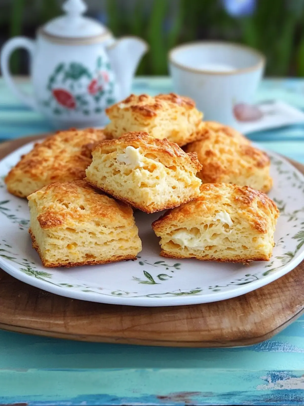 Cheddar & Cream Cheese Scones: Savory Delights for Any Snack 2 Cheddar & Cream Cheese Scones