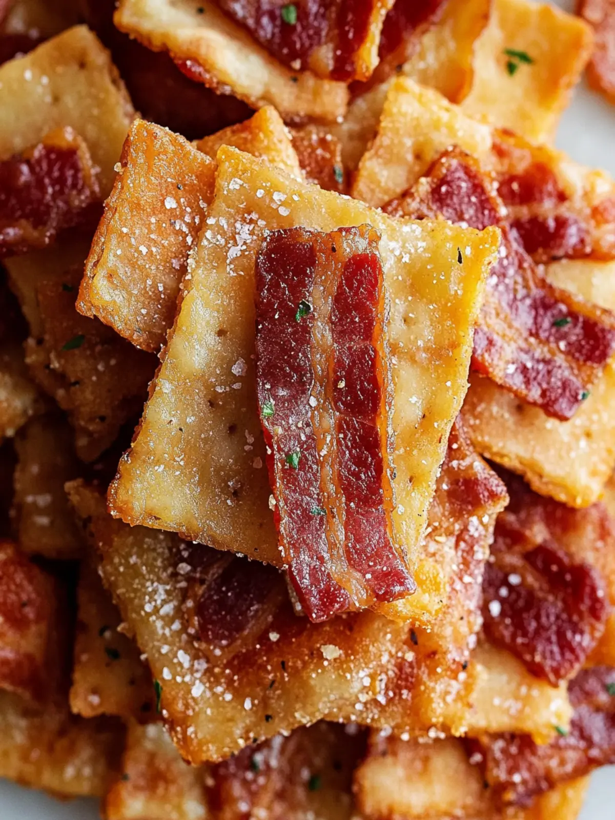 Bacon Crackers: Irresistibly Sweet and Savory Treats 2 Bacon Crackers