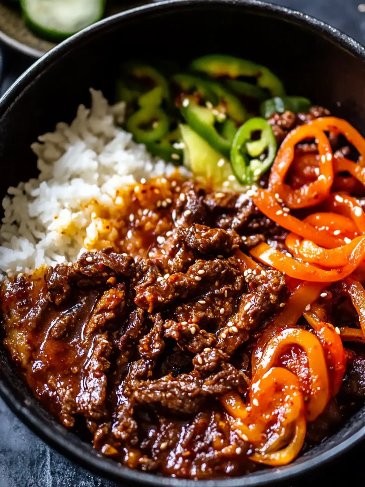 Savor Korean Gochujang Beef Bowls That Pack a Flavor Punch 3 Korean Gochujang Beef Bowls