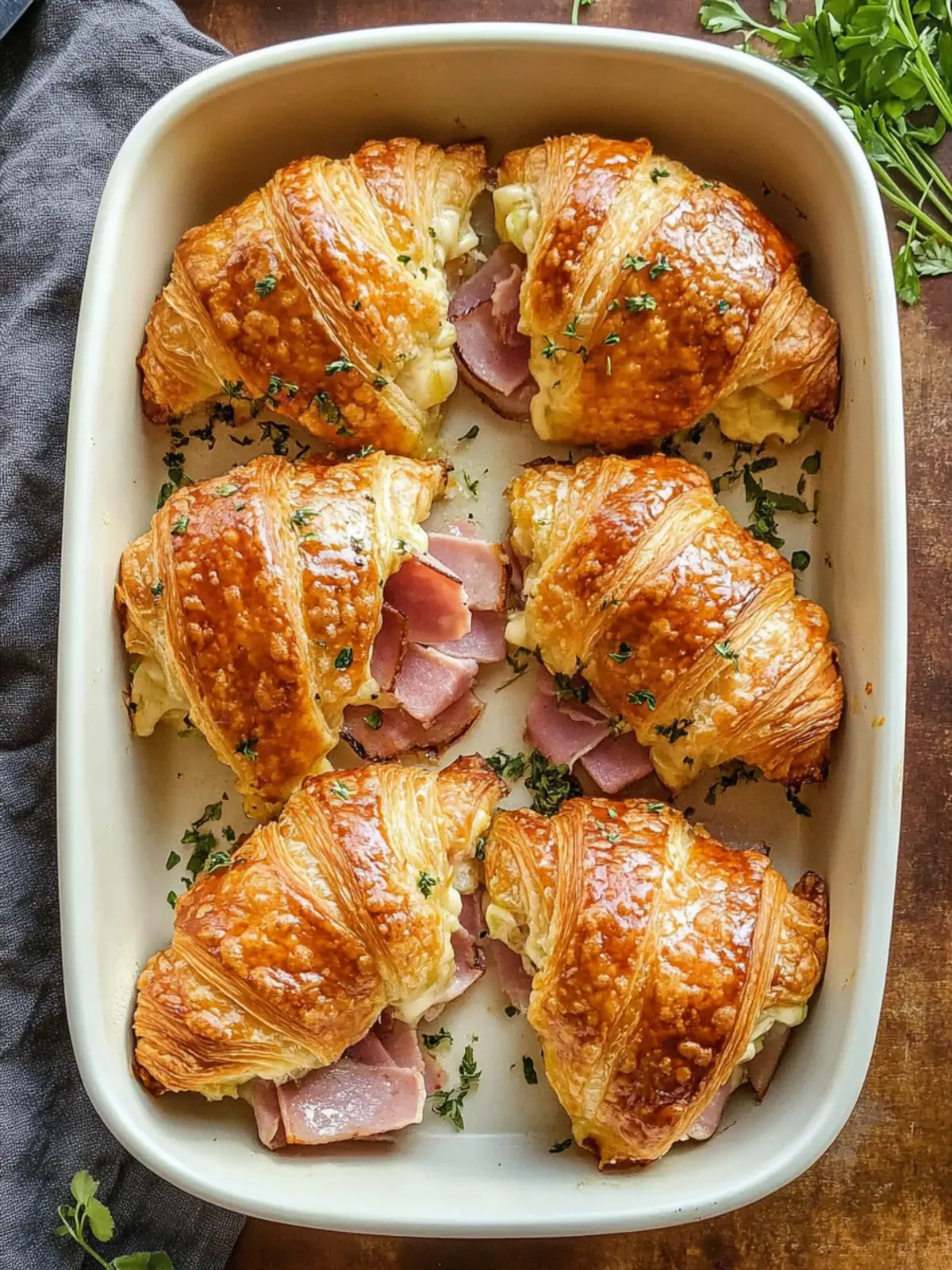Irresistible Baked Ham and Cheese Croissants Made Easy 3 Baked Ham and Cheese Croissants