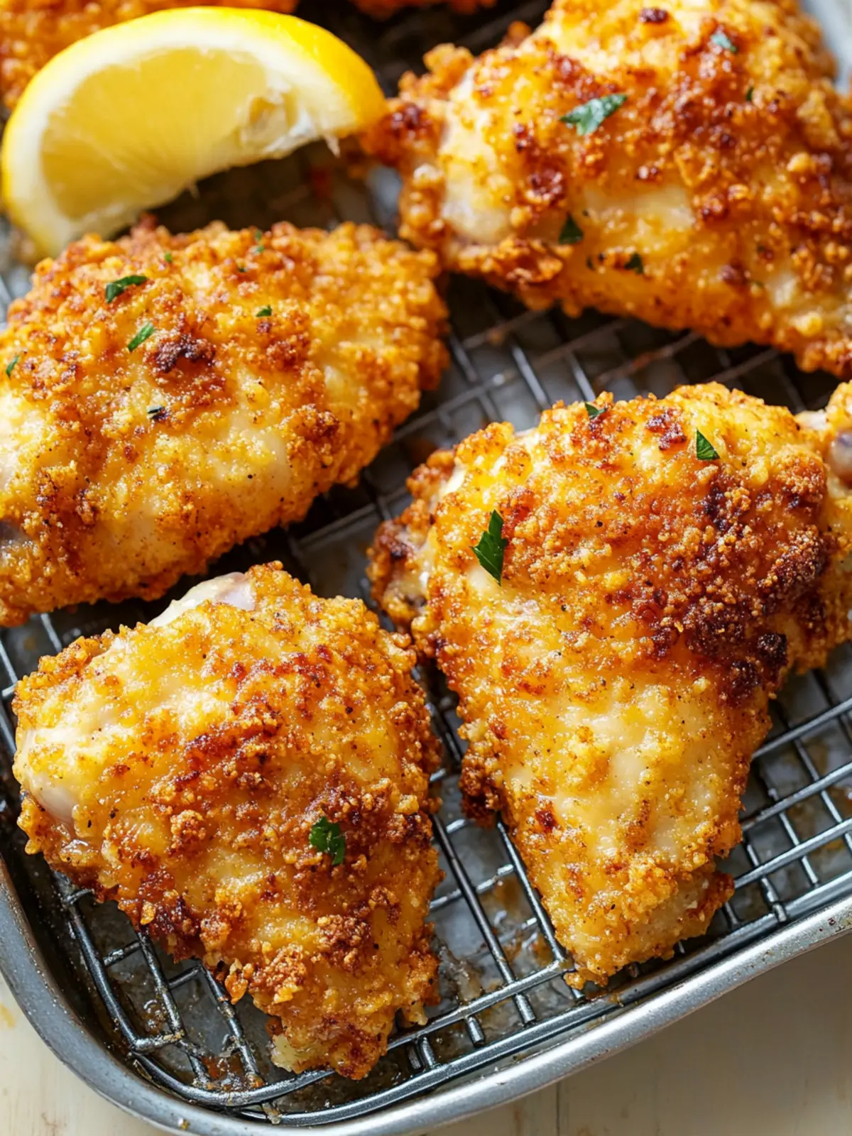 Oven-Baked Crispy Bisquick Chicken