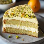 Pistachio, Orange & Ricotta Cake