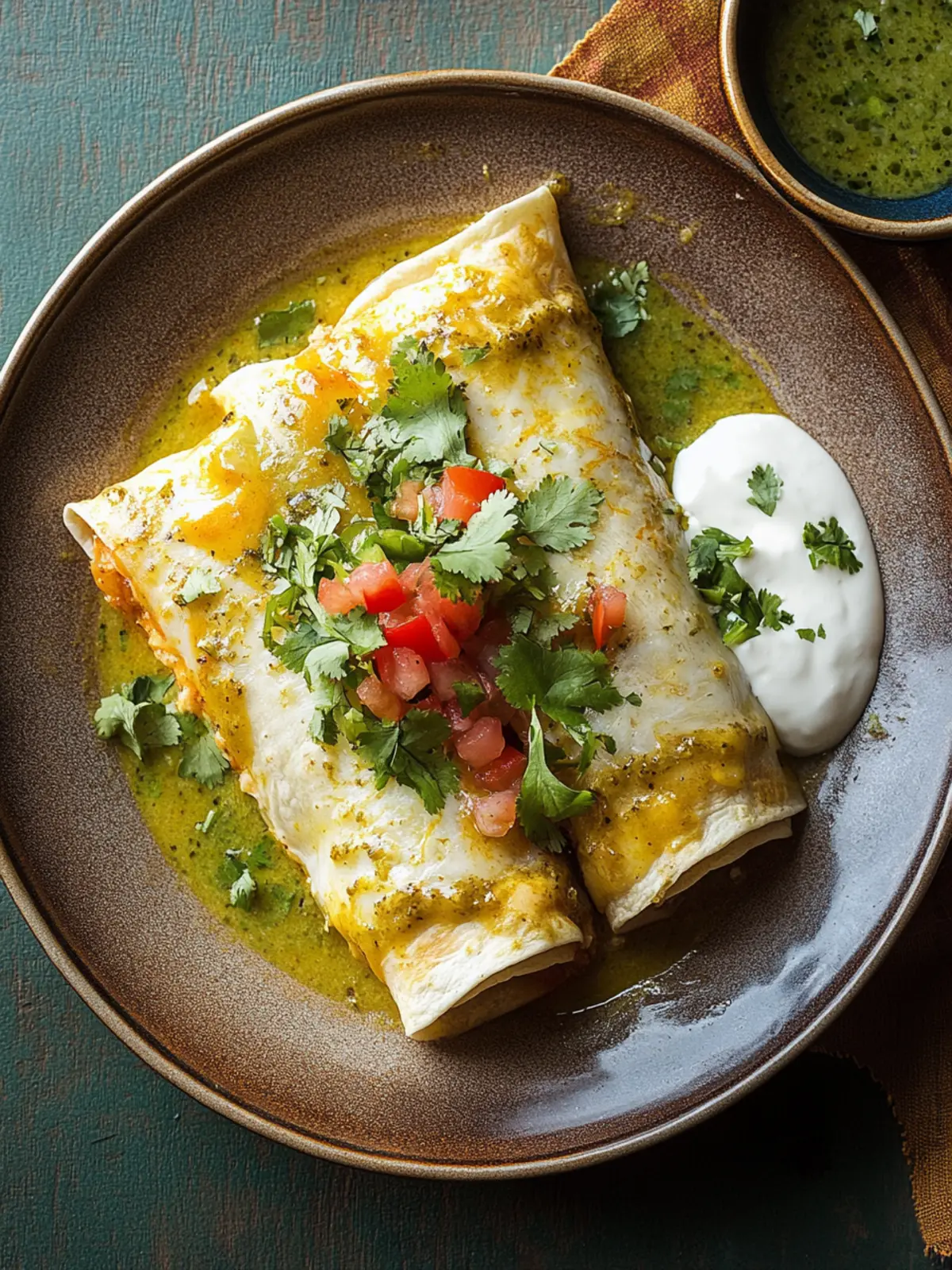 Create Delight with Easy Enchiladas Suizas at Home! 3 Enchiladas Suizas