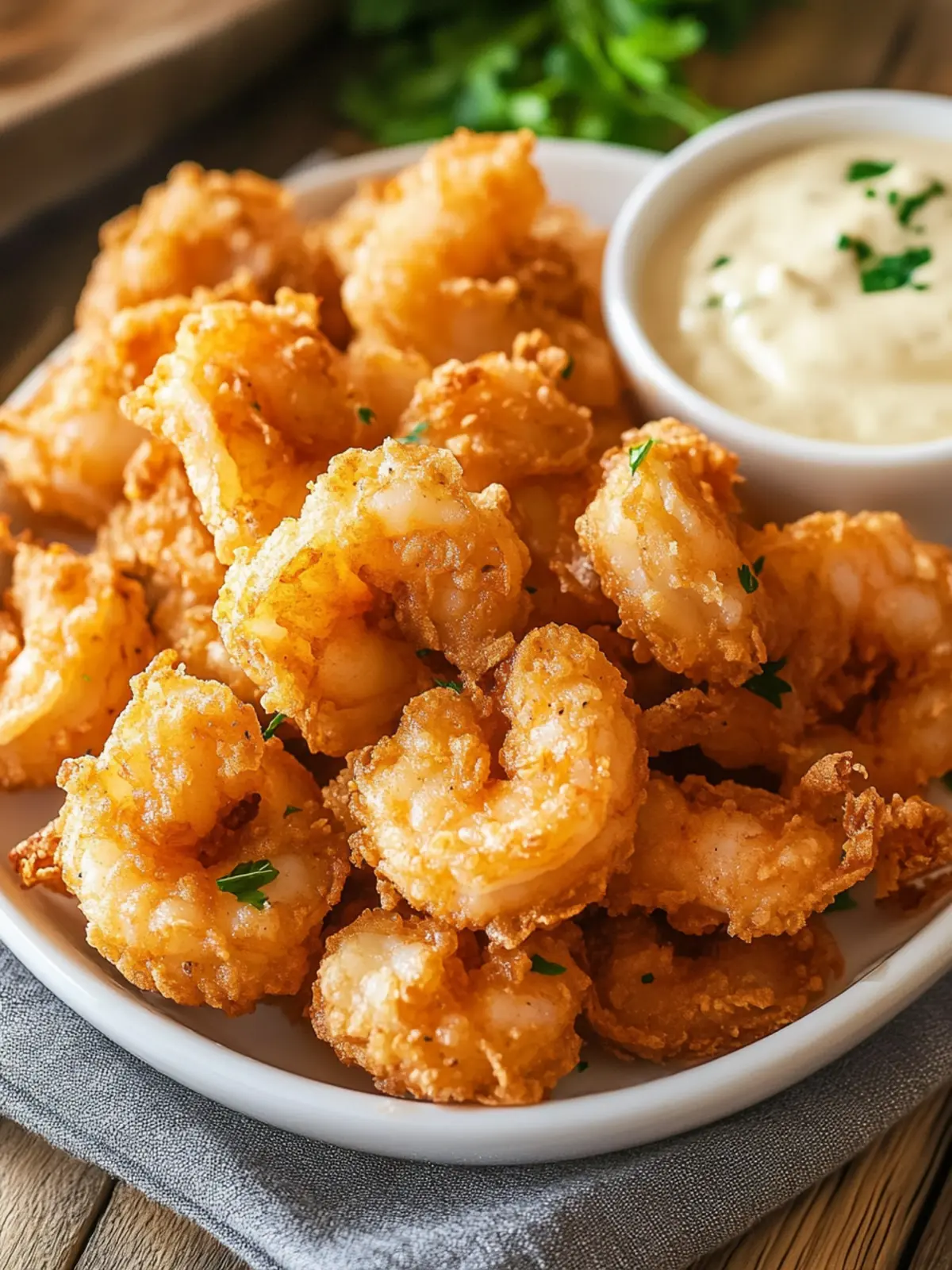 Crispy Fried Shrimp with a Flavor-Packed Buttermilk Bath 3 Crispy Fried Shrimp