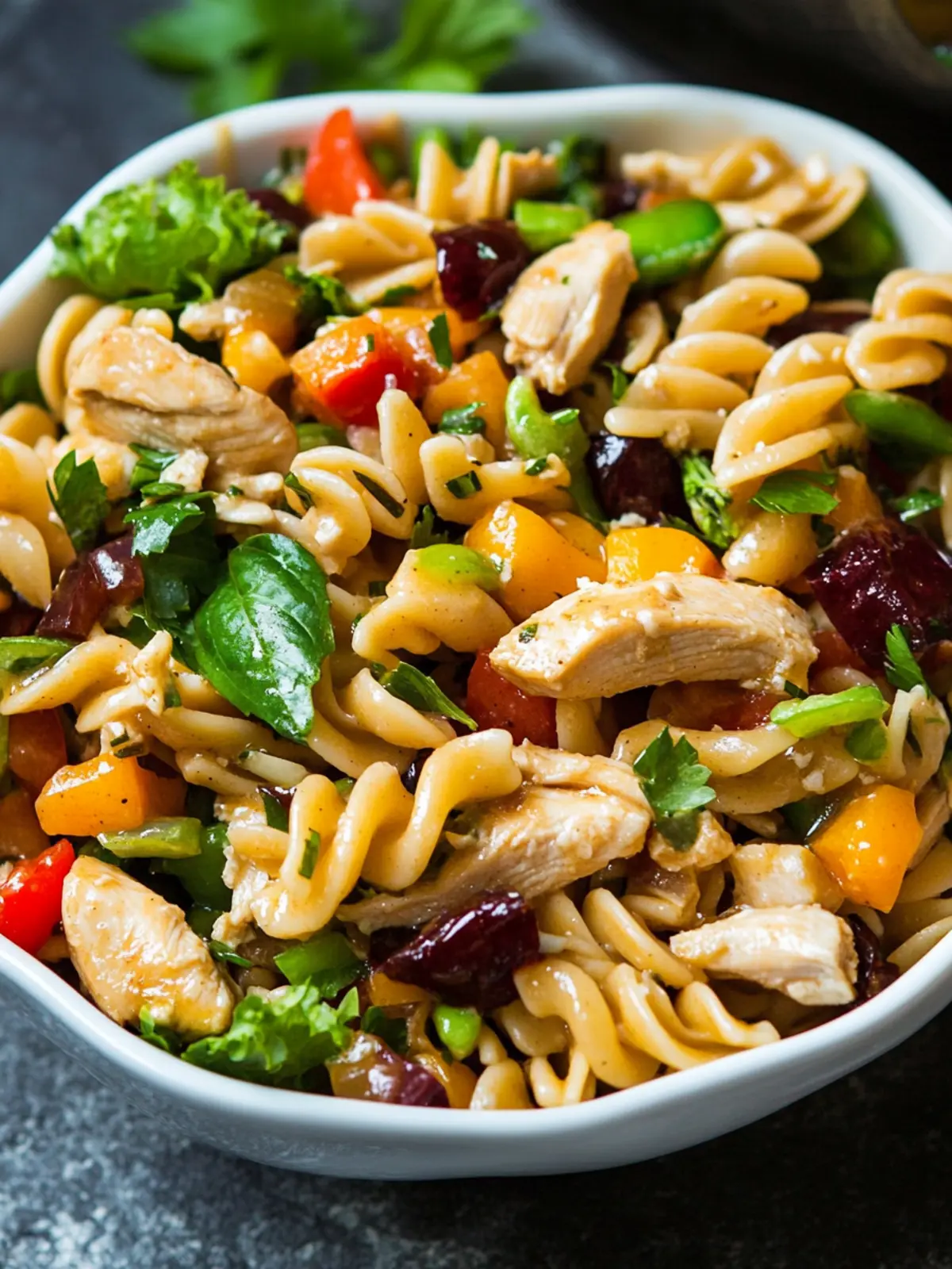 Savor Summer with Teriyaki Chicken Pasta Salad Delight 4 Teriyaki Chicken Pasta Salad