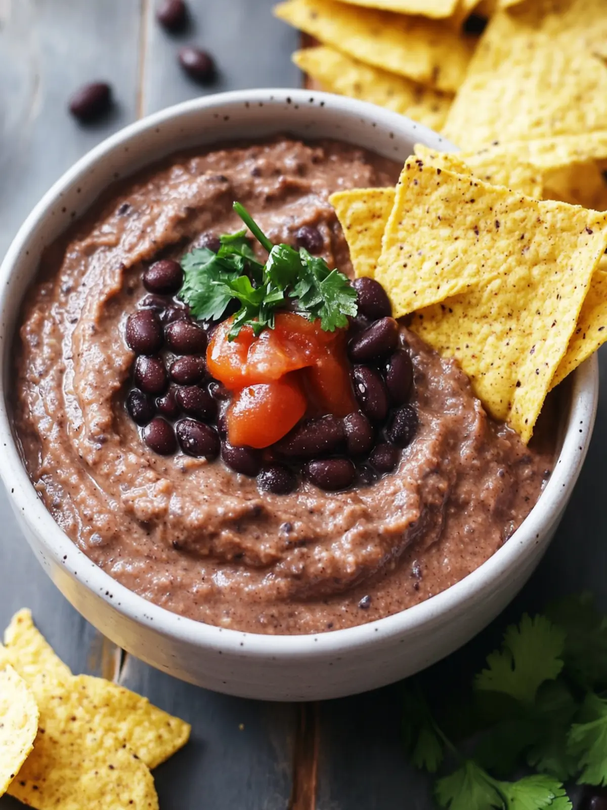 Creamy Black Bean Dip: A Flavorful Twist for Snack Time 2 Black Bean Dip