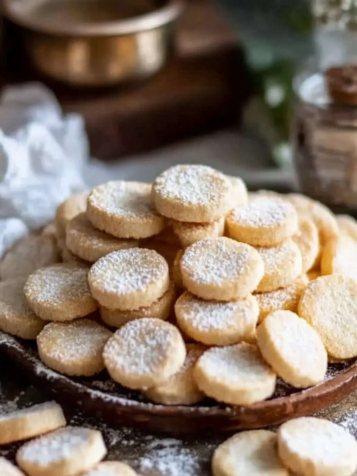 Melt-in-Your-Mouth Pan de Polvo (Mexican Shortbread Cookies) 2 Pan de Polvo (Mexican Shortbread Cookies)