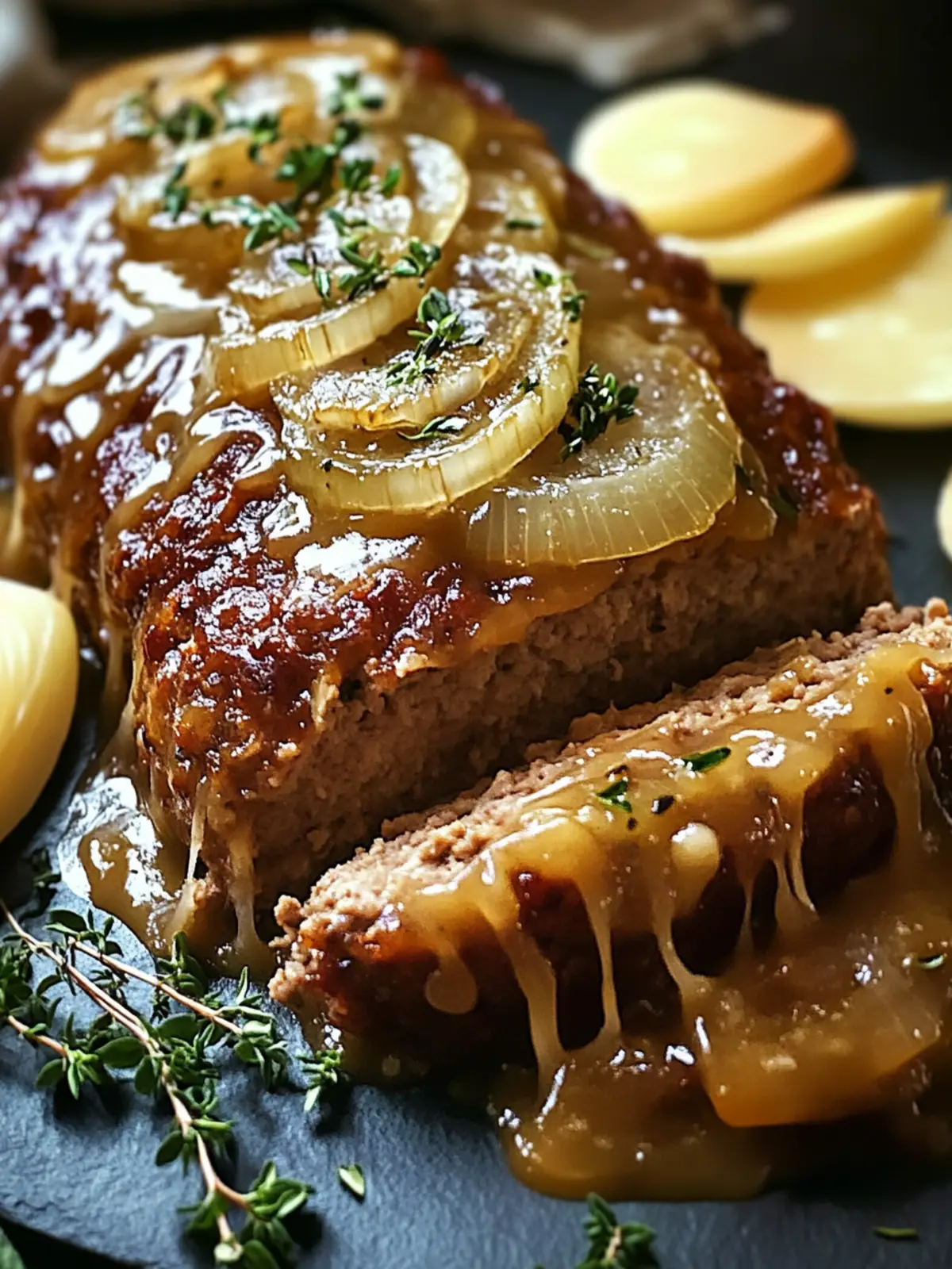 French Onion Meatloaf