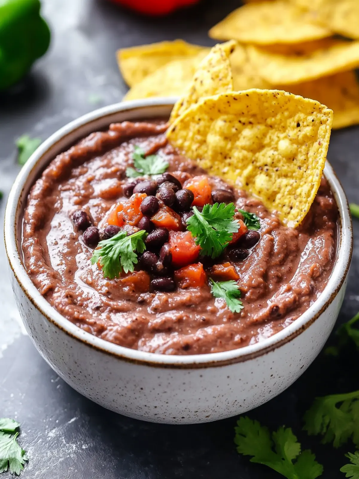 Creamy Black Bean Dip: A Flavorful Twist for Snack Time 5 Black Bean Dip
