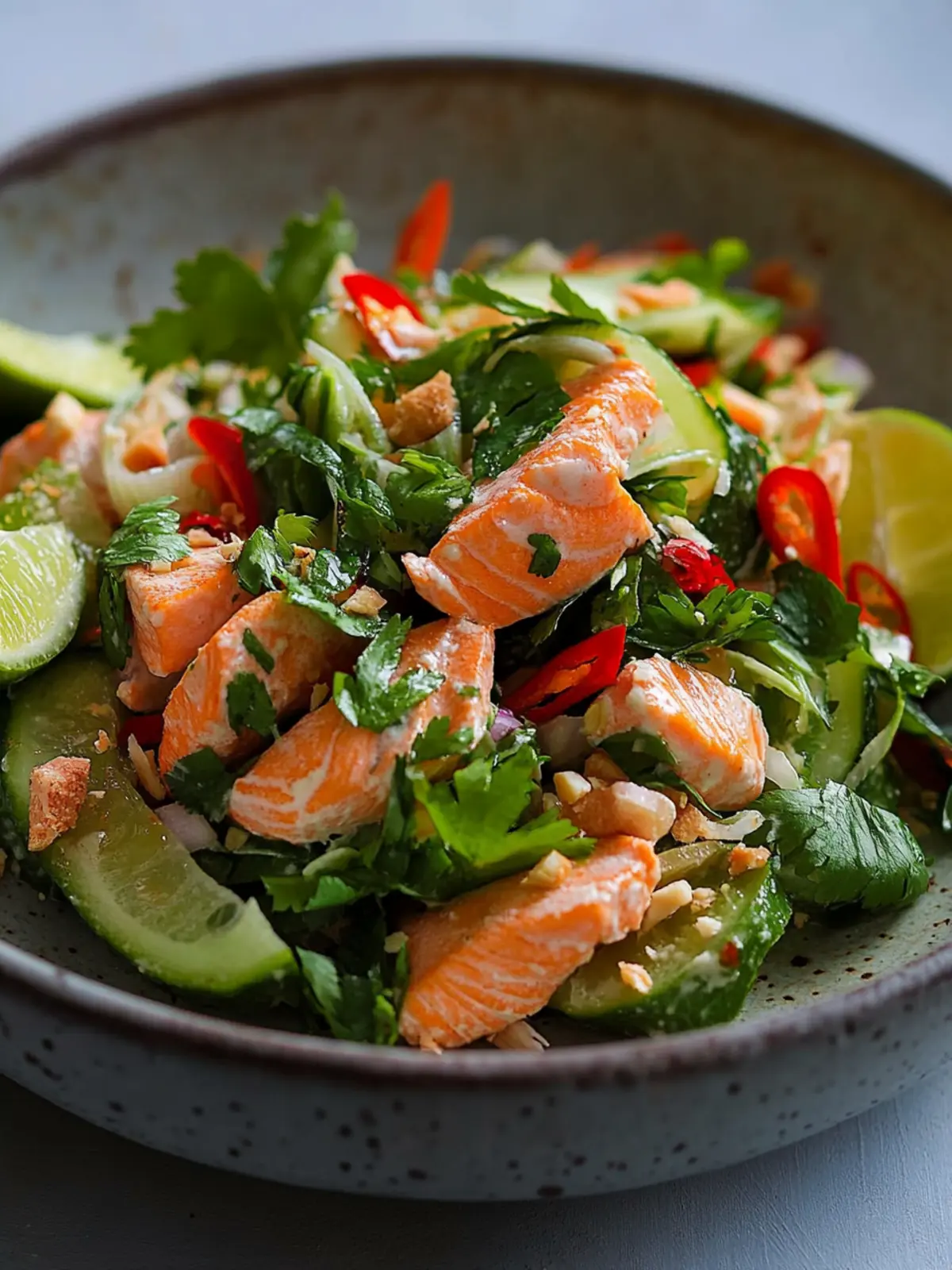 Thai-style Salmon Salad