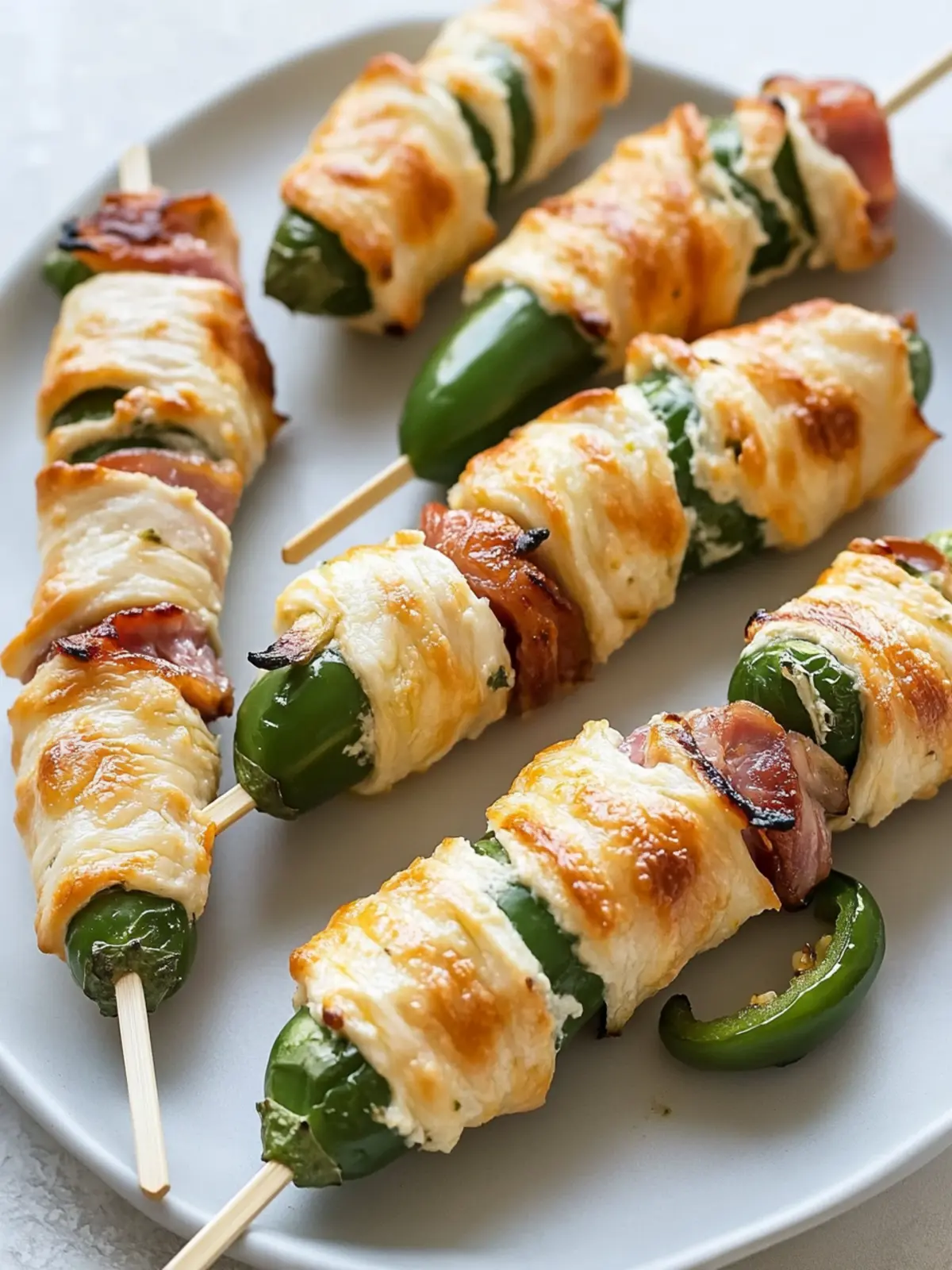 Mummy Jalapeño Popper Skewers That Wow at Every Party 2 Mummy Jalapeño Popper Skewers