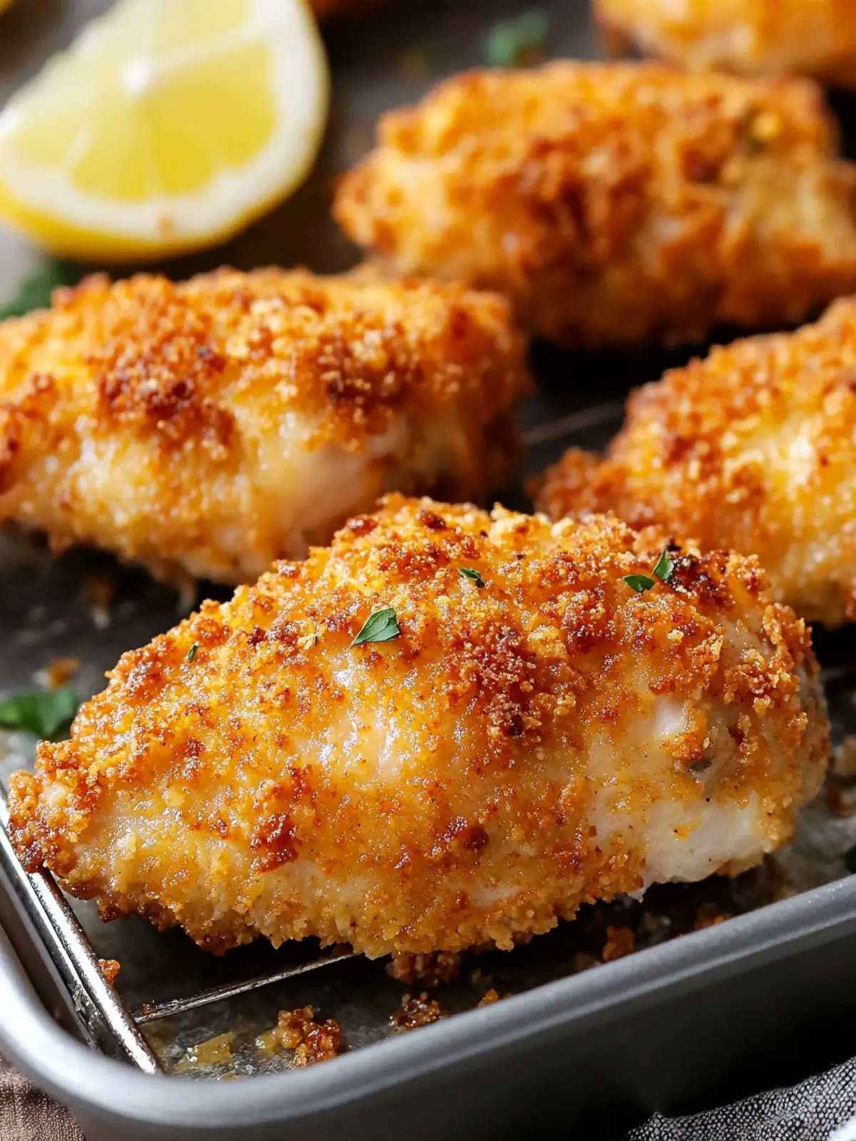 Oven-Baked Crispy Bisquick Chicken