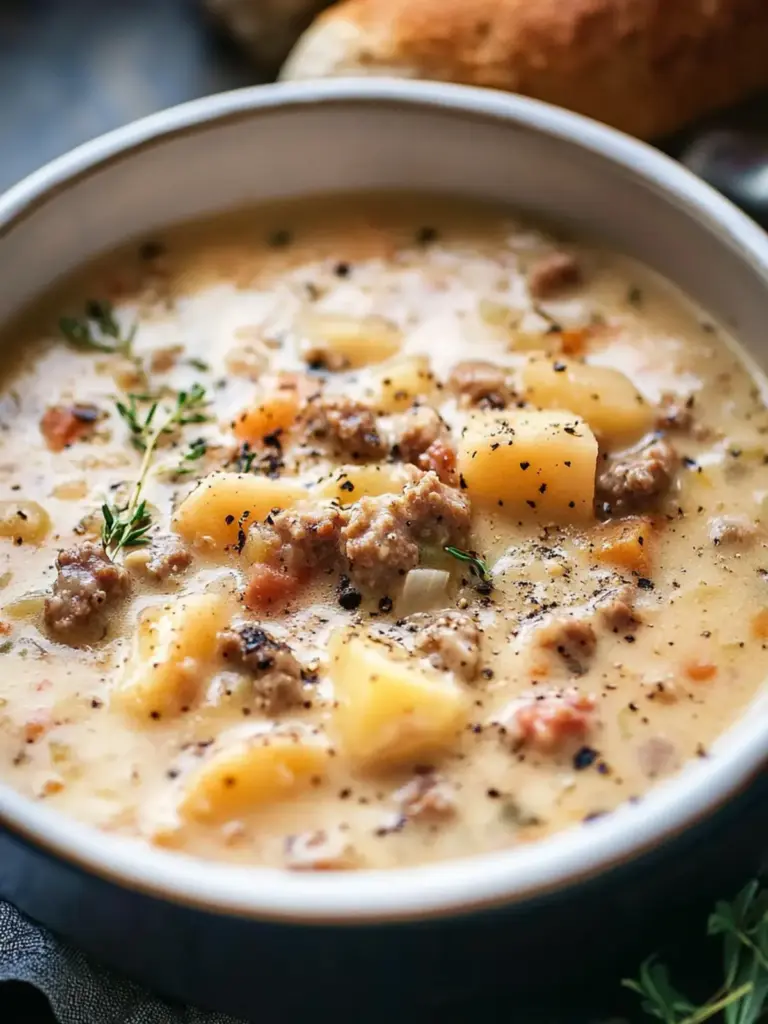 Potato and Sausage Chowder