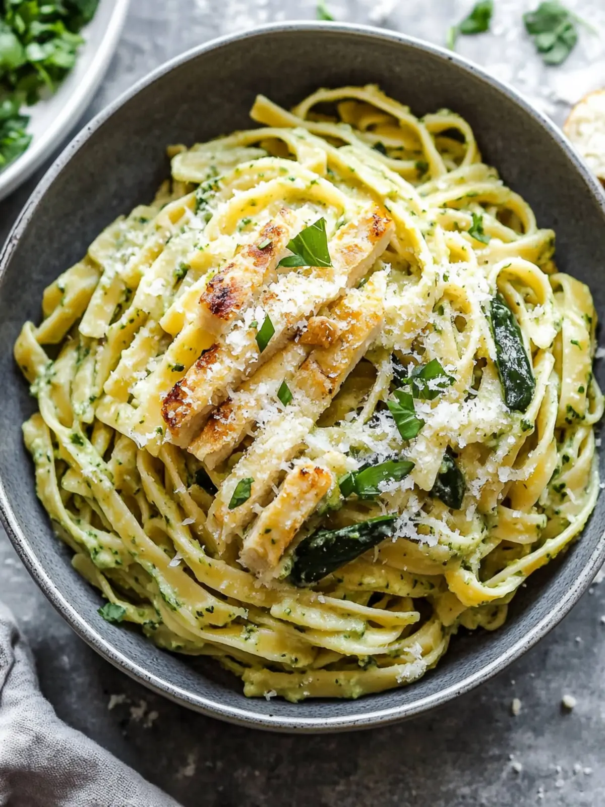 Creamy Roasted Poblano Pasta