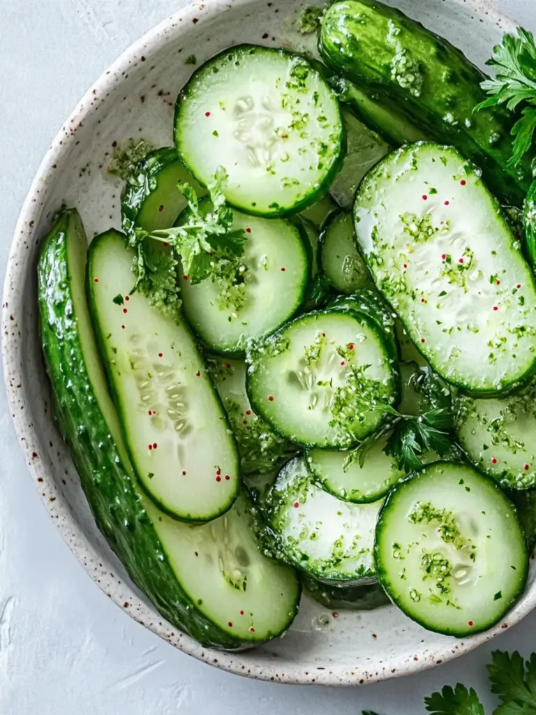 Sumac Cucumbers