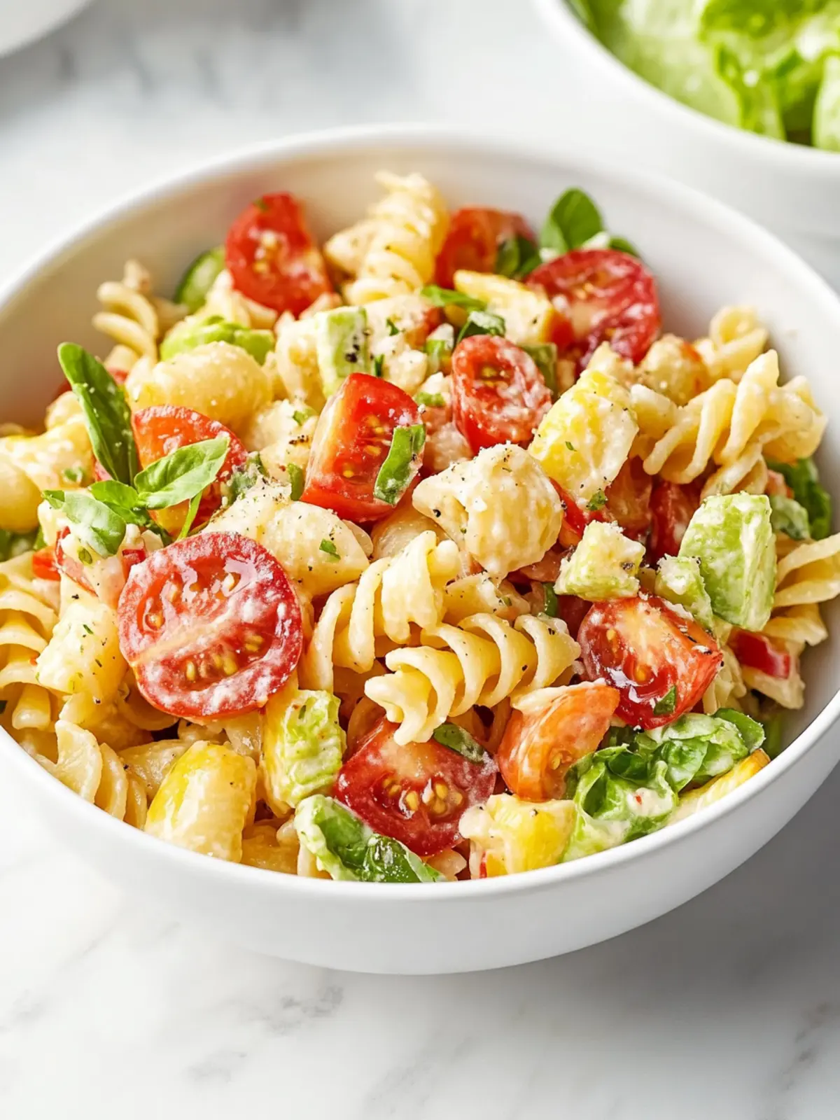Creamy BLT Pasta Salad Perfect for Summer Picnics 3 BLT Pasta Salad