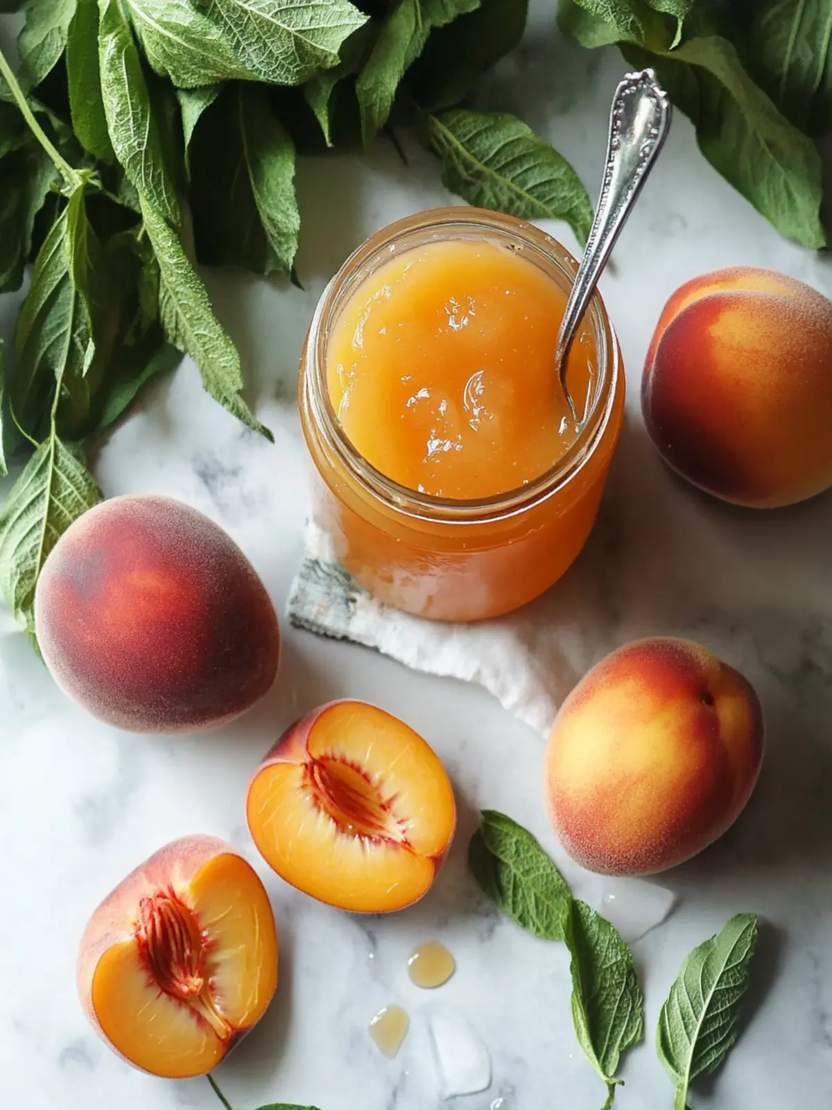 Homemade Peach Butter Delight: No Pectin, Just Pure Flavor 2 Peach Butter