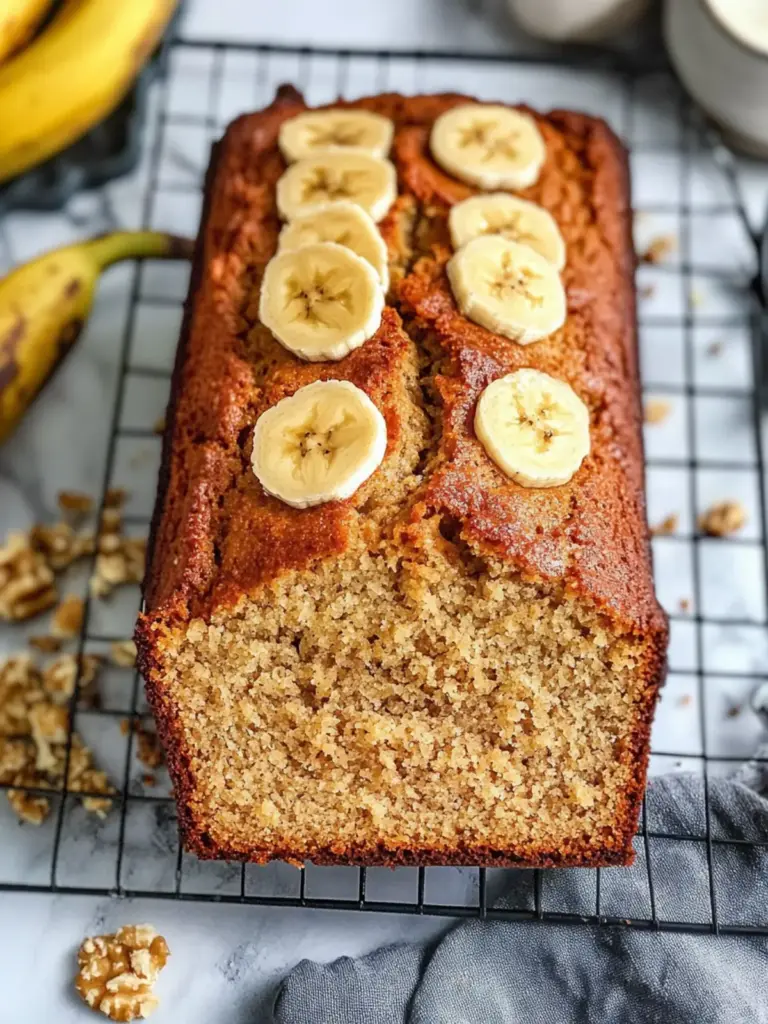 Biscoff Banana Bread
