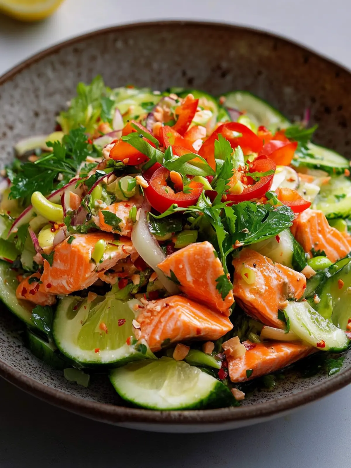 Thai-style Salmon Salad