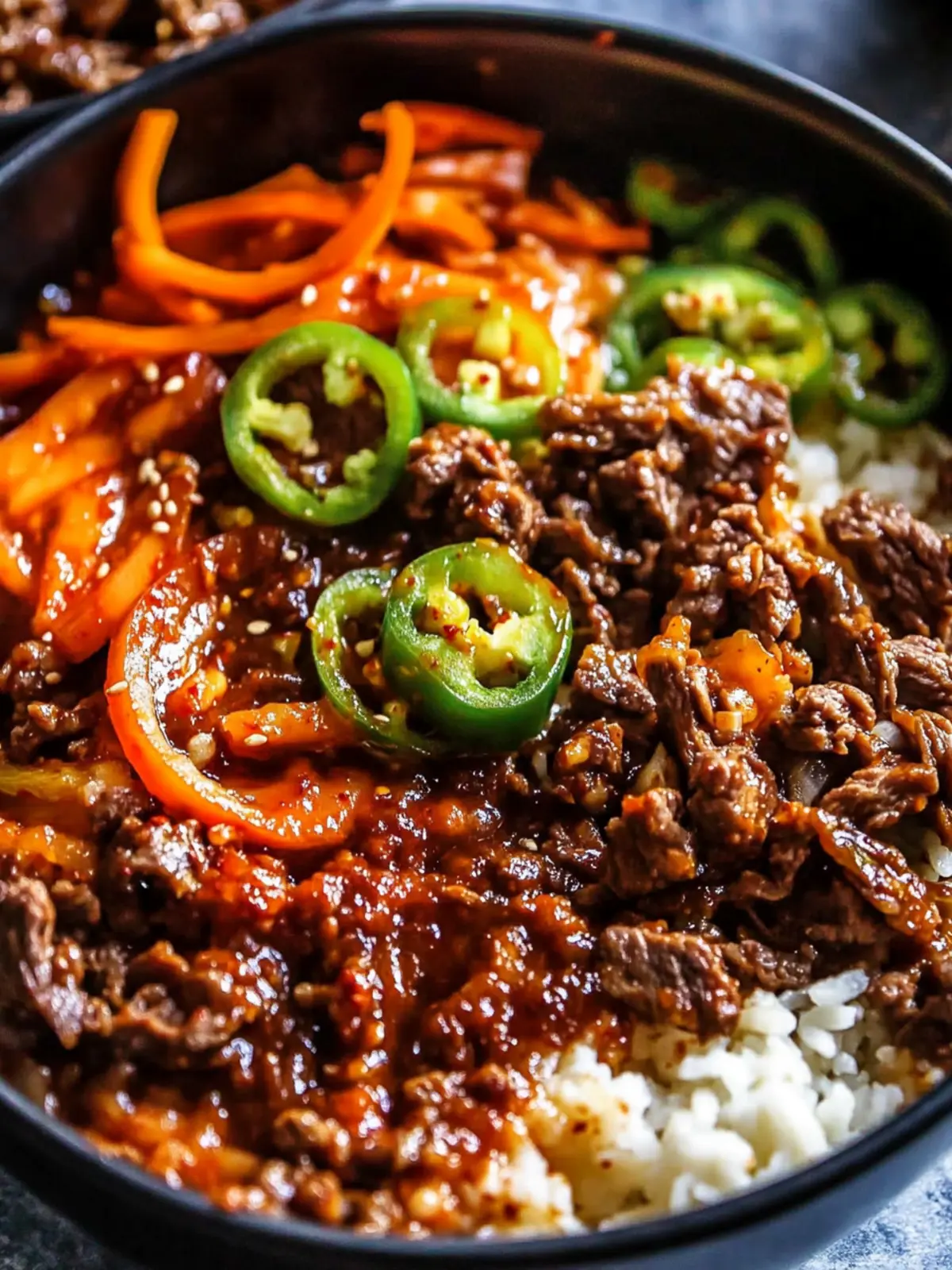Savor Korean Gochujang Beef Bowls That Pack a Flavor Punch 2 Korean Gochujang Beef Bowls