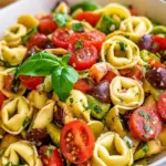 Delicious Antipasto Tortellini Pasta Salad for Easy Gatherings 9 Antipasto Tortellini Pasta Salad