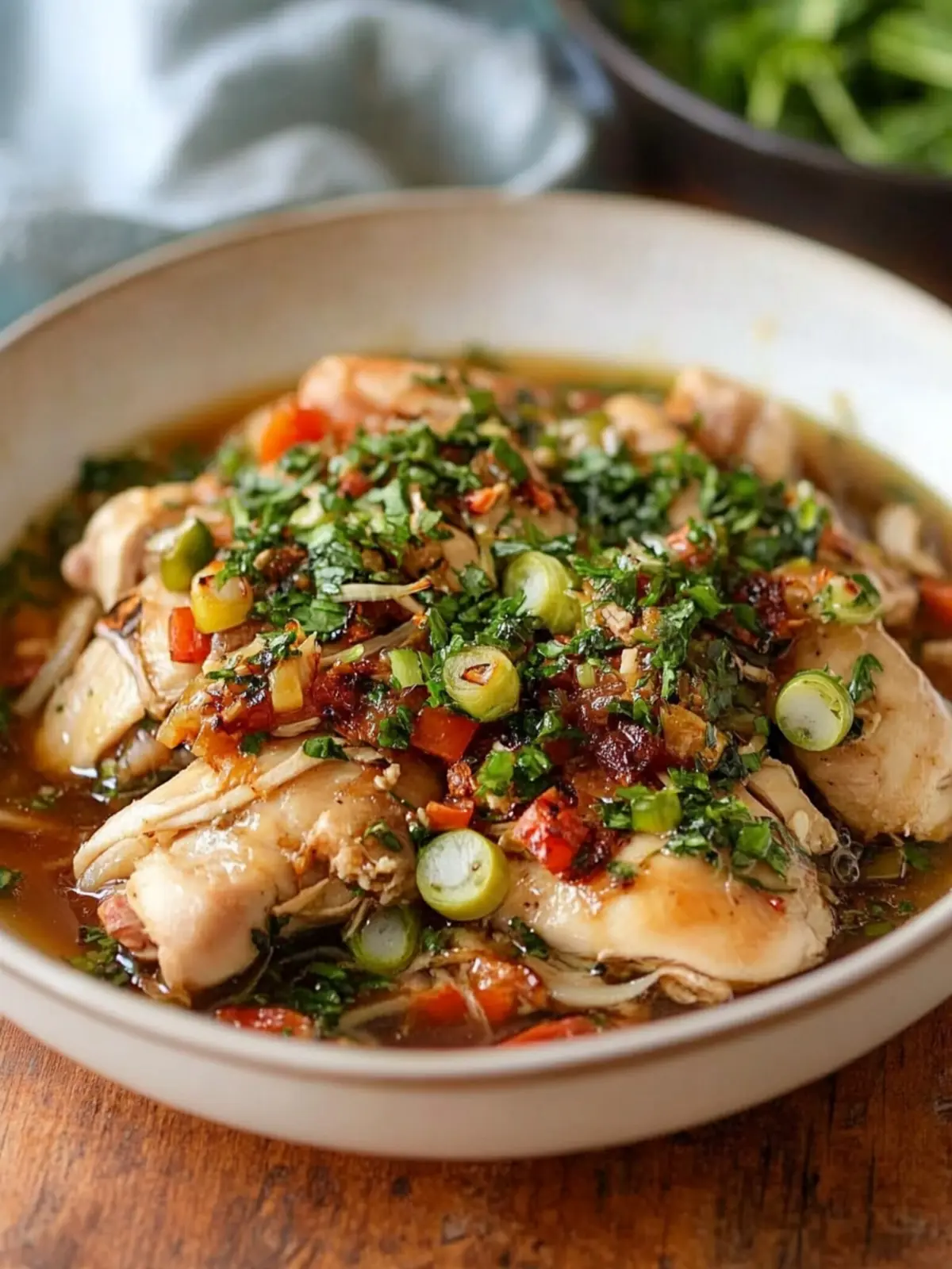 Poached Chicken