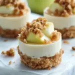 Apple Crisp Mini Cheesecakes