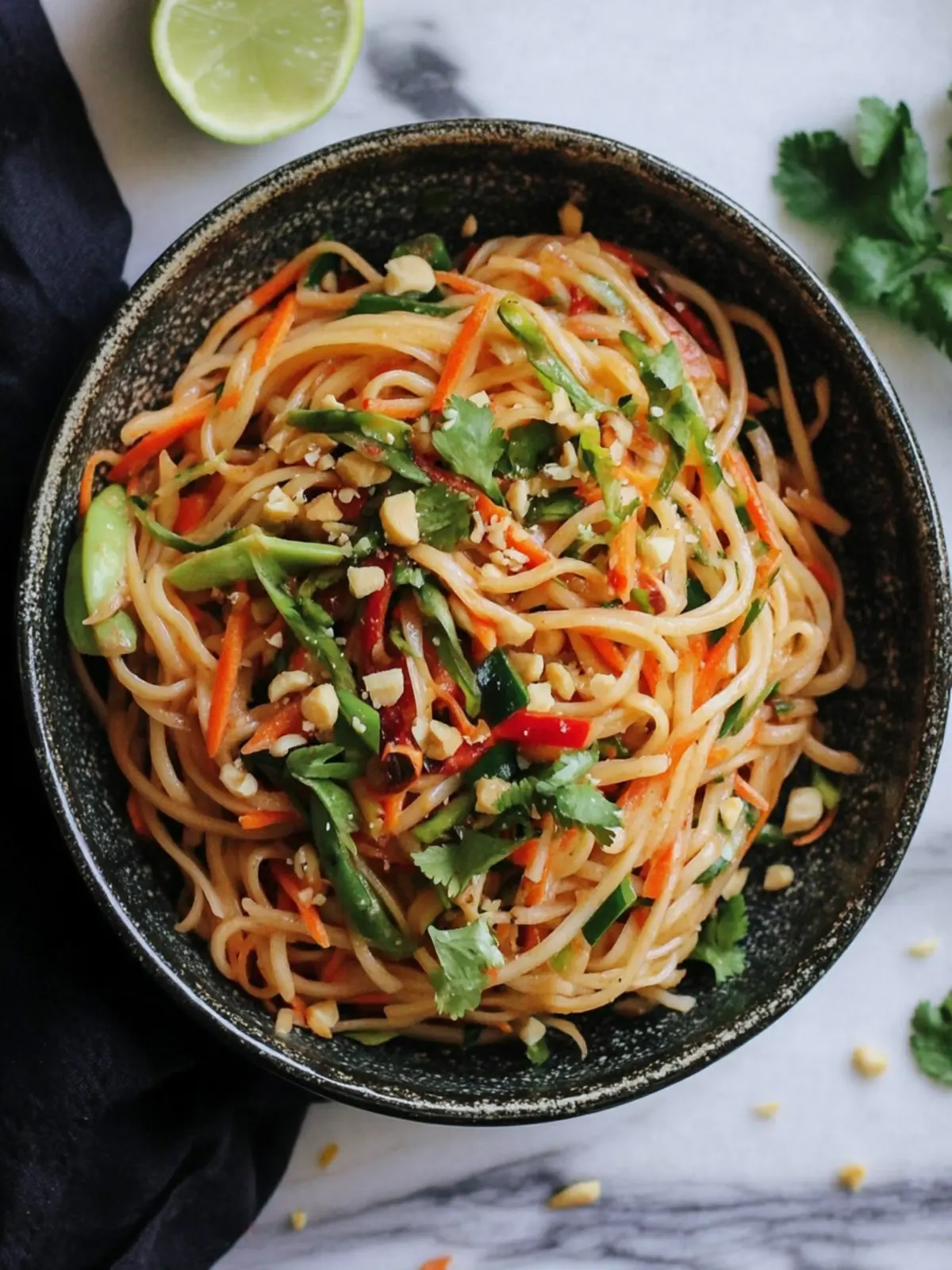 Cold Thai Noodle Salad: A Flavorful Twist You'll Love 2 Cold Thai Noodle Salad