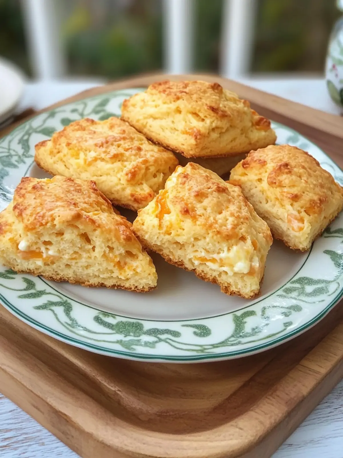 Cheddar & Cream Cheese Scones: Savory Delights for Any Snack 4 Cheddar & Cream Cheese Scones