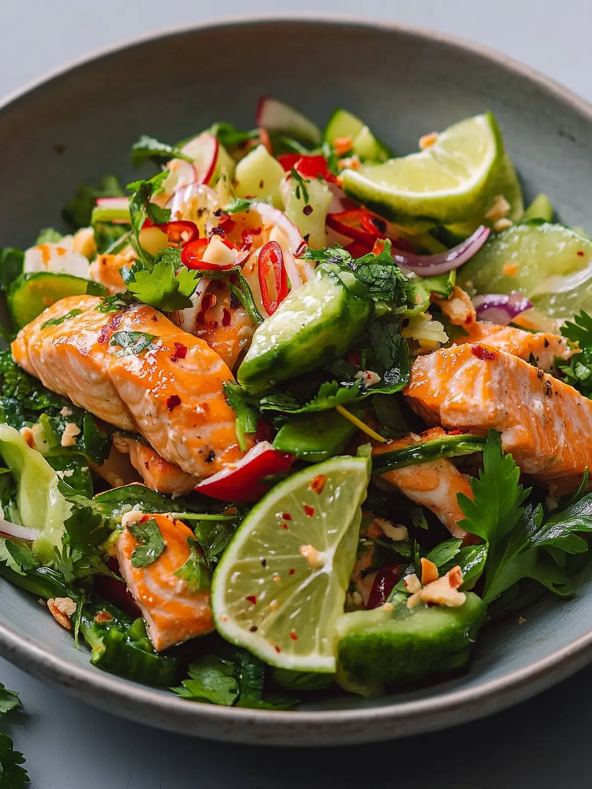 Thai-style Salmon Salad