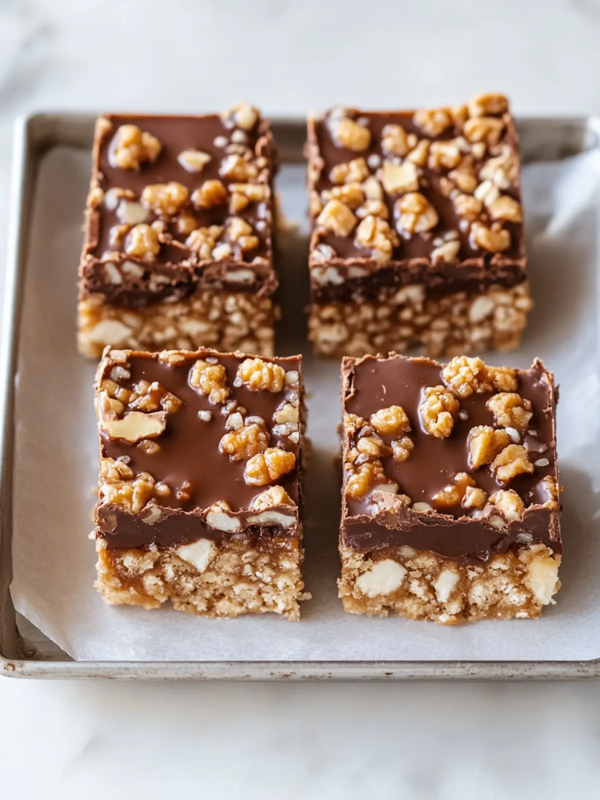 Decadent Caramel Chocolate Crunch Bars You'll Love to Share 2 Caramel Chocolate Crunch Bars