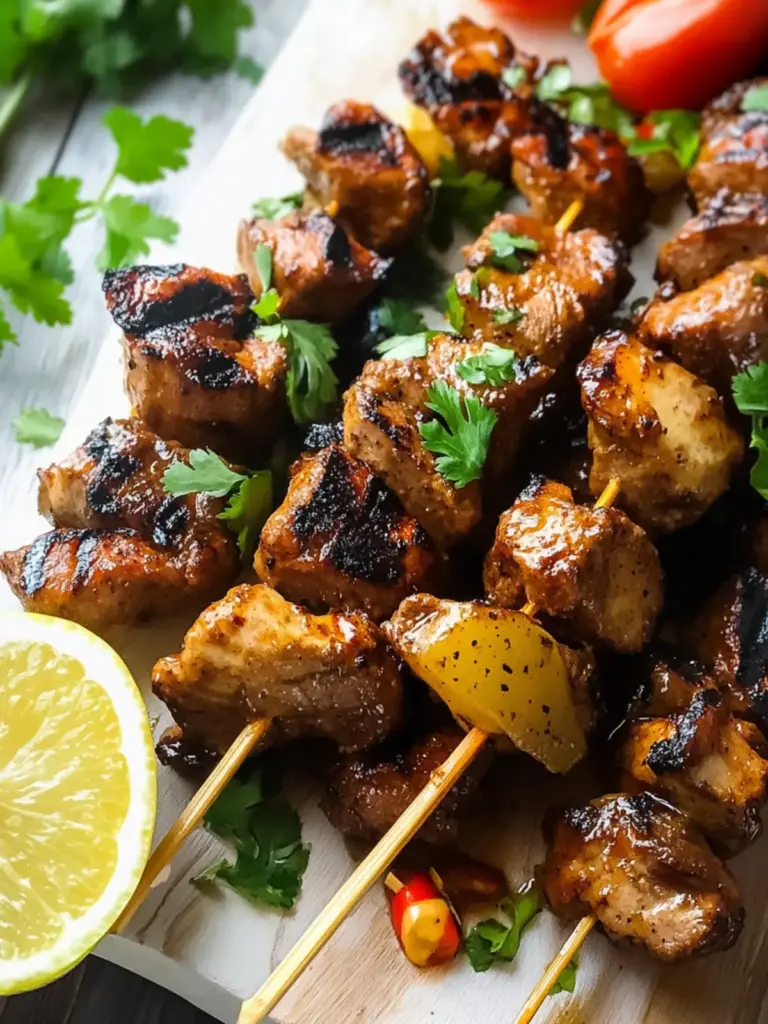 Authentic Puerto Rican Pinchos