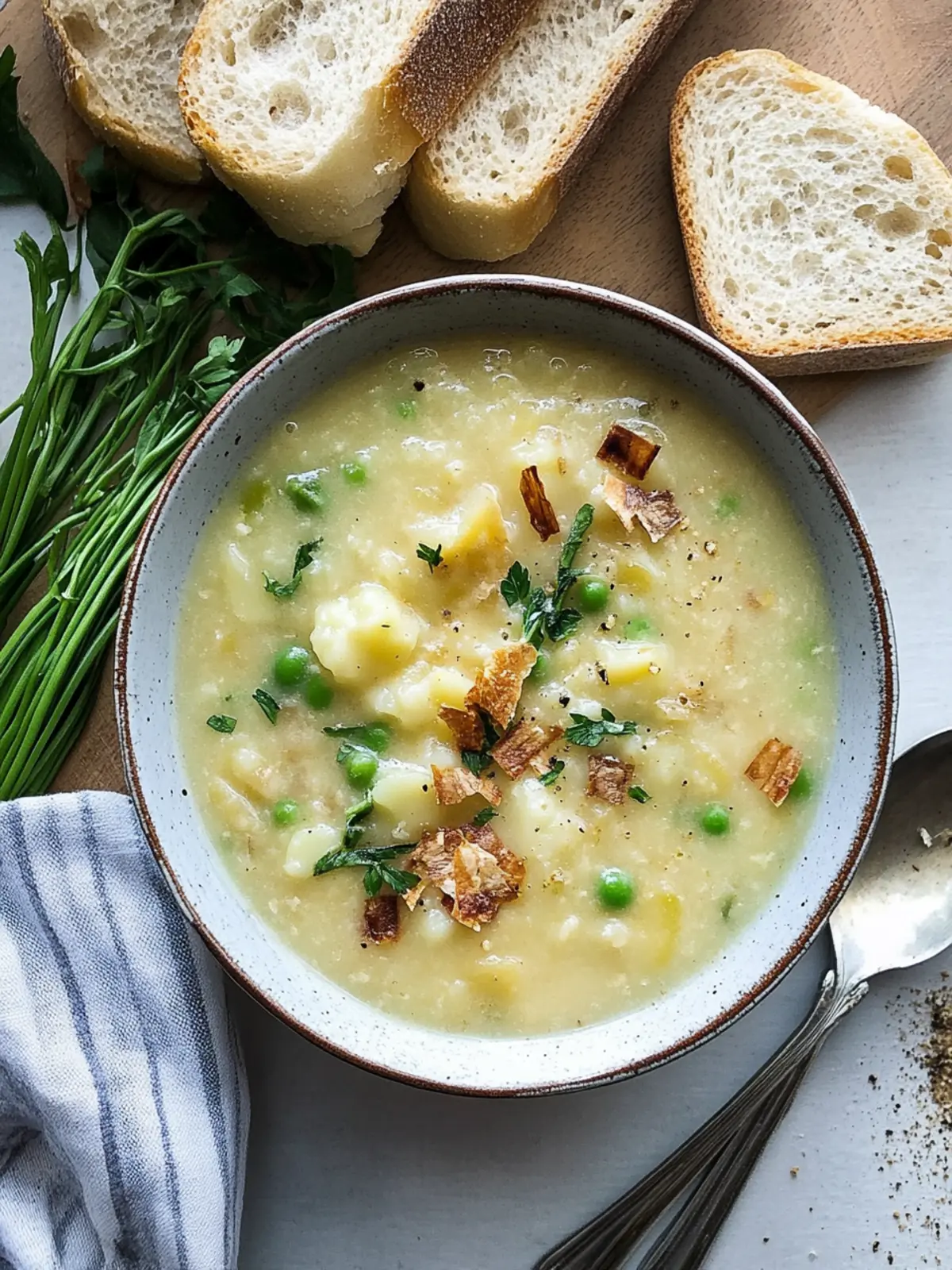 Creamy Colcannon Soup with Bacon for Cozy Chilly Nights 4 Colcannon Soup