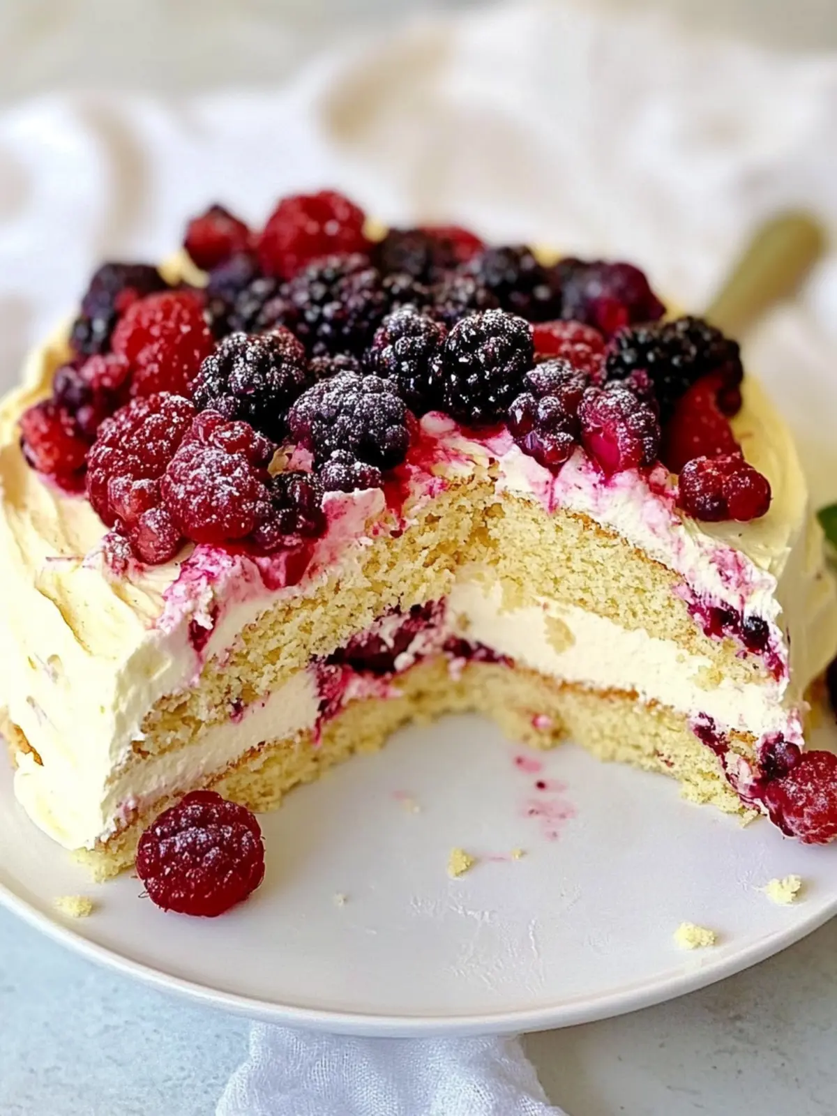 Italian Berry Mascarpone Cake: A Sweet Slice of Heaven 5 Italian Berry Mascarpone Cake
