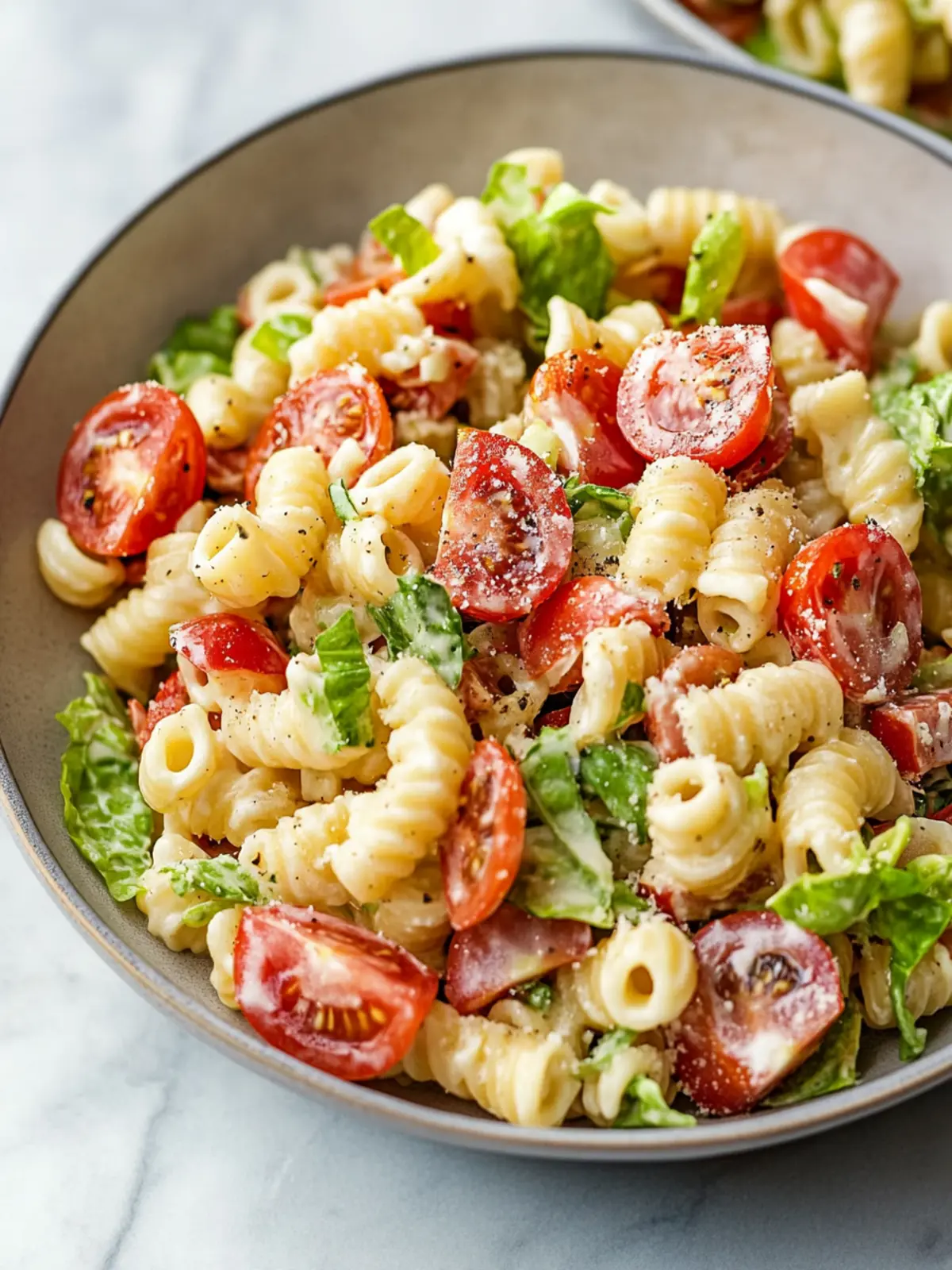 Creamy BLT Pasta Salad Perfect for Summer Picnics 2 BLT Pasta Salad
