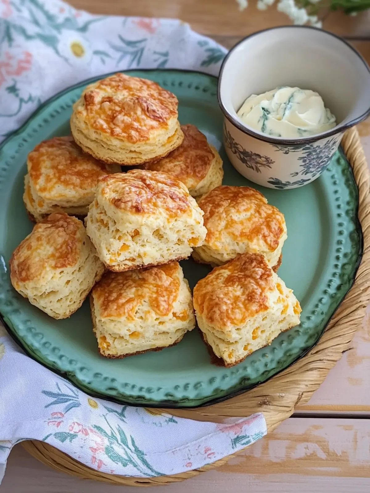 Cheddar & Cream Cheese Scones: Savory Delights for Any Snack 3 Cheddar & Cream Cheese Scones