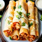 Baked Buffalo Chicken Taquitos: Your New Game Day Favorite 7 Baked Buffalo Chicken Taquitos