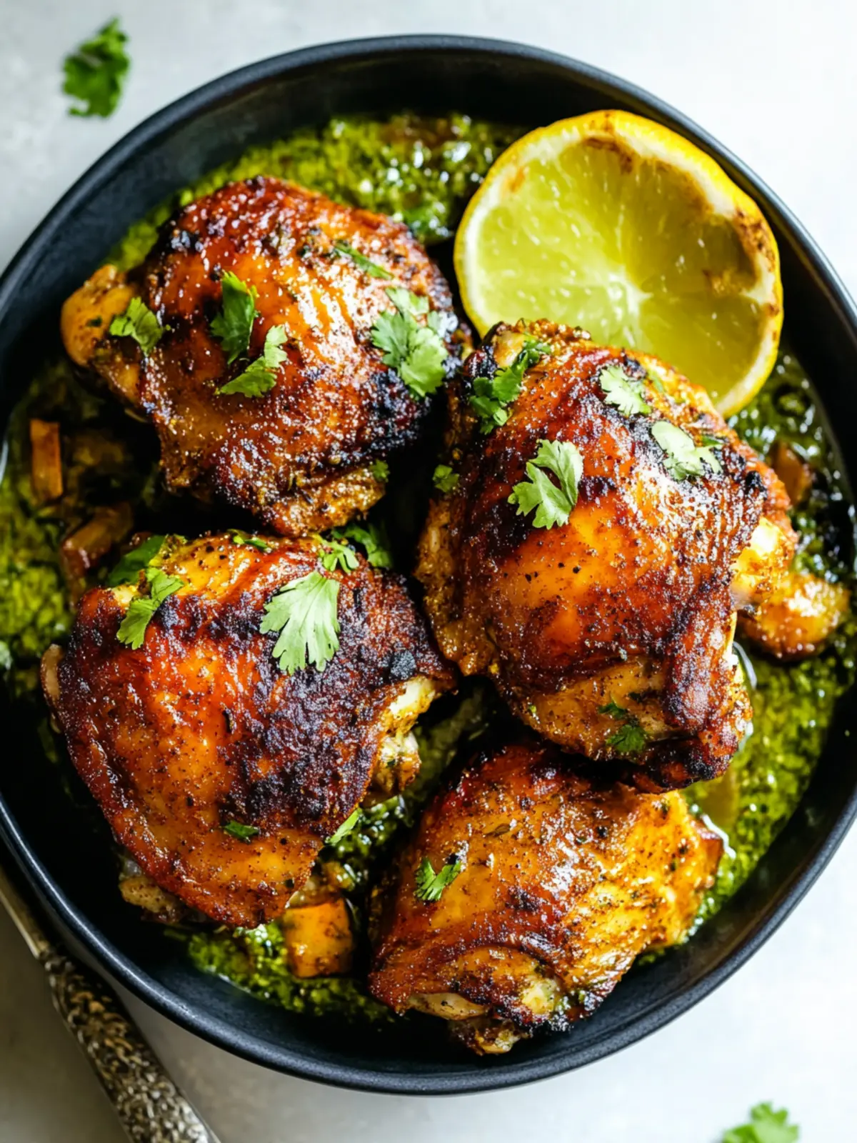 Moroccan-Spiced Chicken Thighs