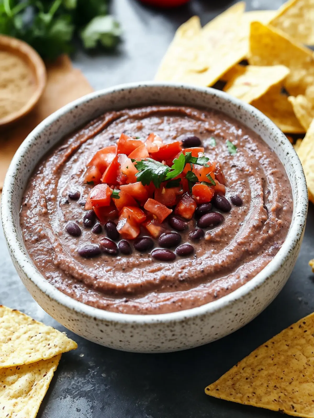 Creamy Black Bean Dip: A Flavorful Twist for Snack Time 3 Black Bean Dip