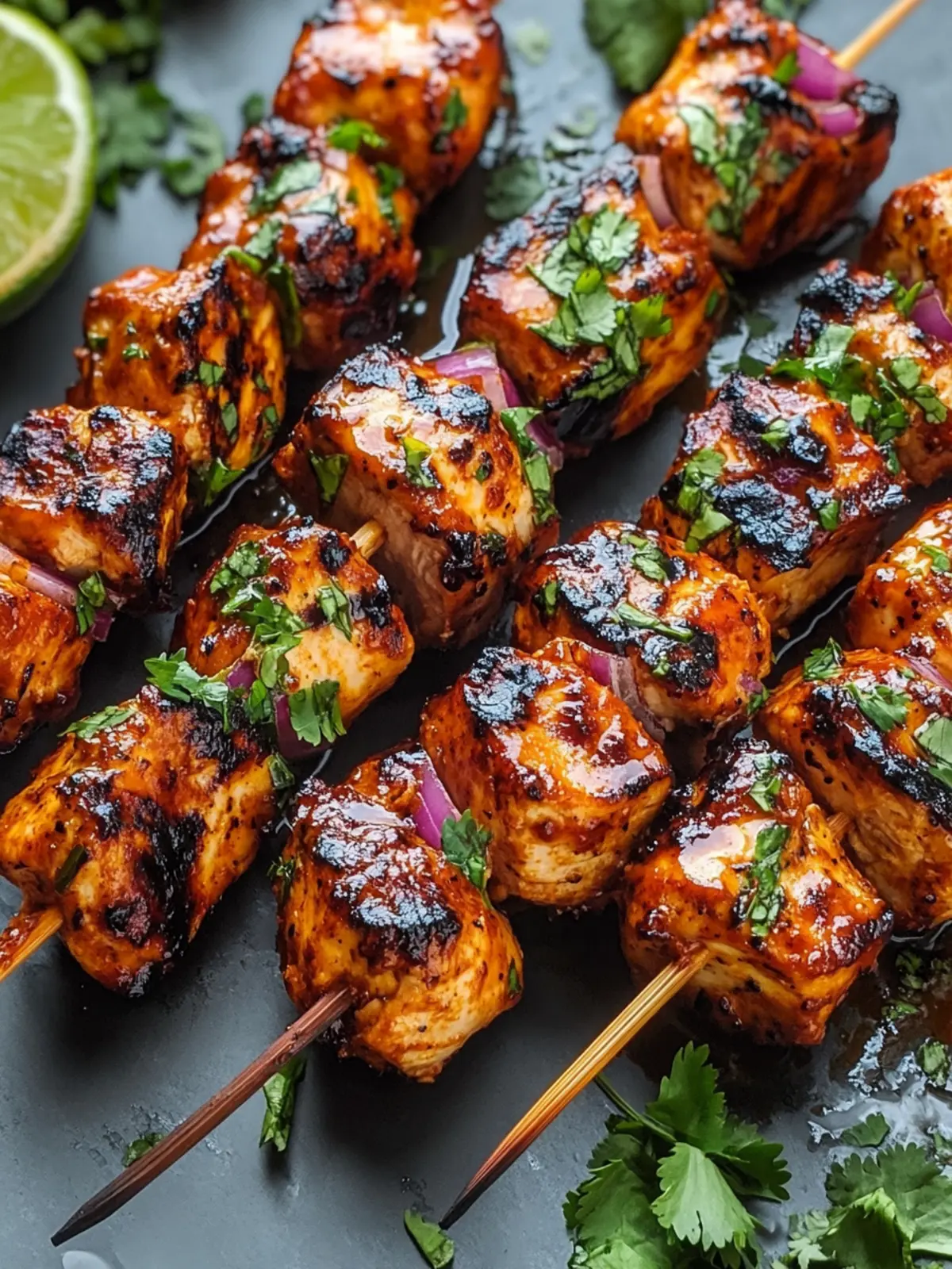 Irresistible Mexican Barbecue Chicken Skewers for Summer Fun 3 Mexican Barbecue Chicken Skewers