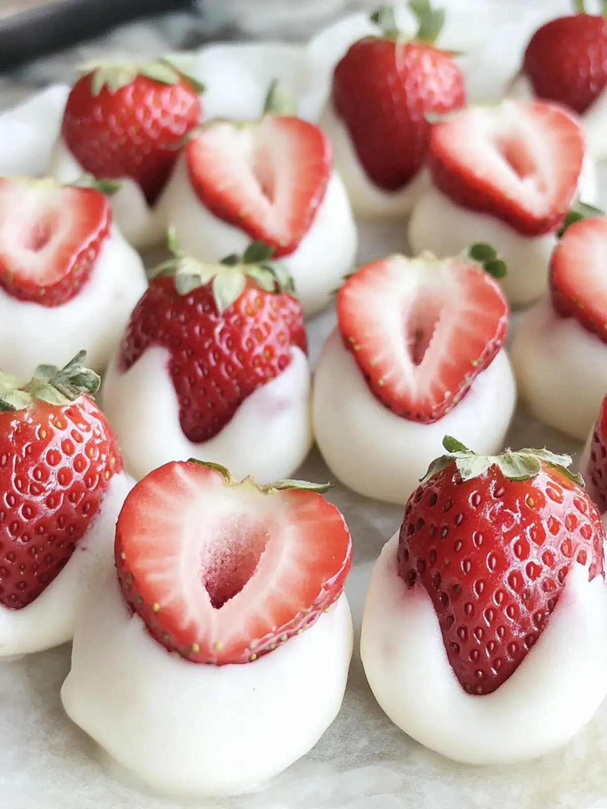 Strawberry Boo Bites