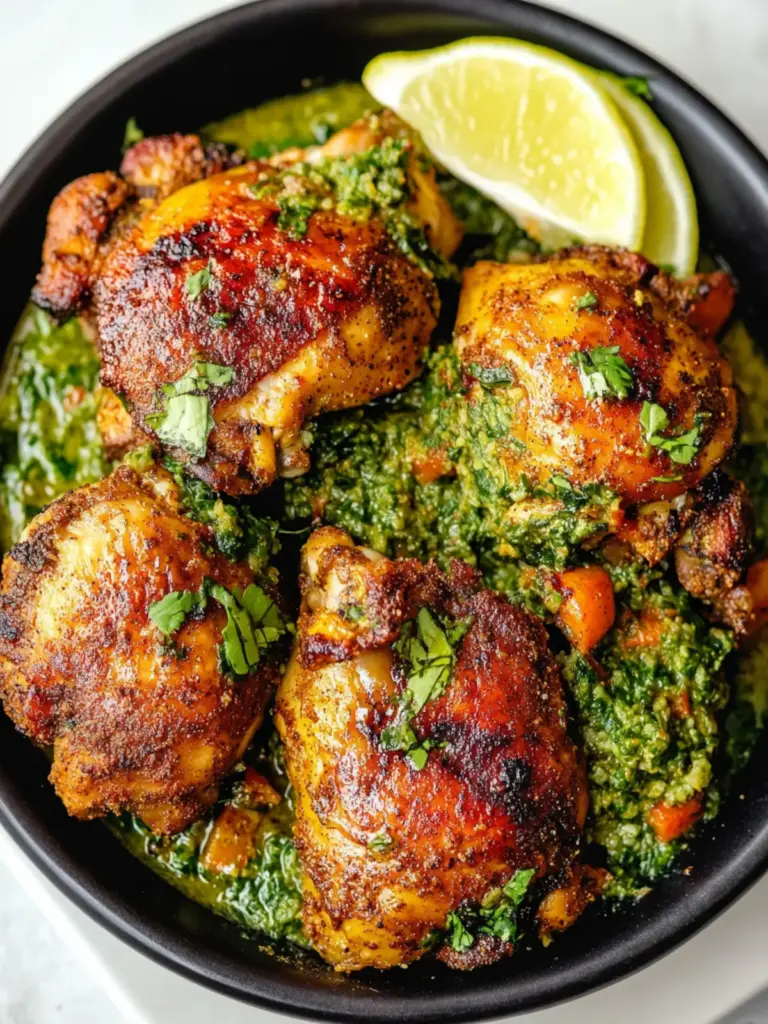 Moroccan-Spiced Chicken Thighs