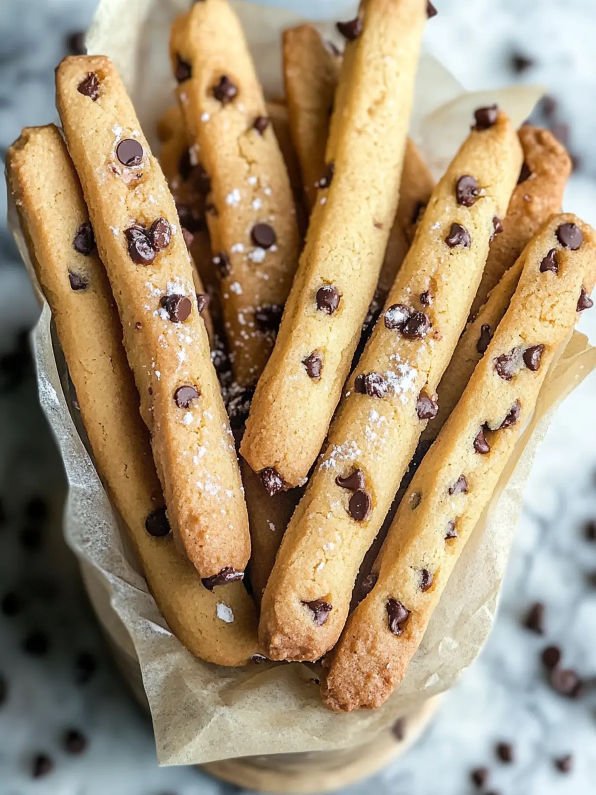 Chocolate Chip Cookie Fries: A Sweet Twist on a Classic Treat 3 Chocolate Chip Cookie Fries