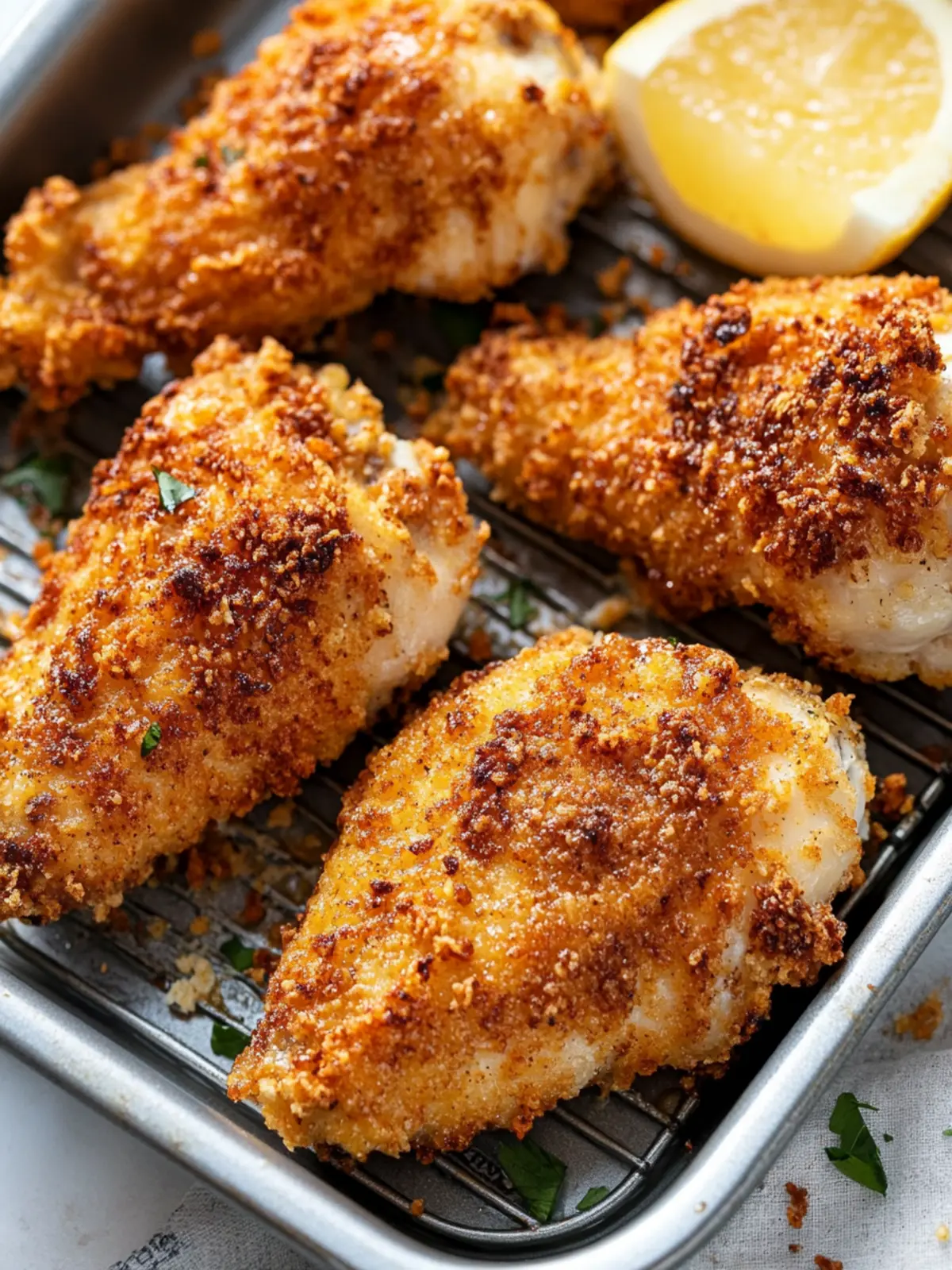 Oven-Baked Crispy Bisquick Chicken